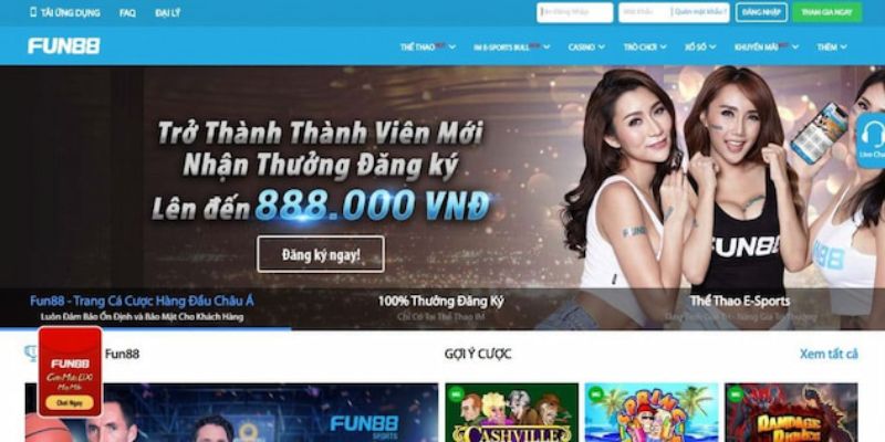 Lợi ích đăng nhập Fun88